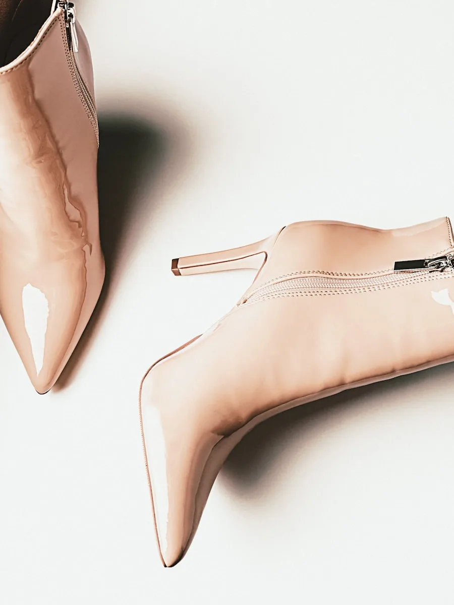 Damiana 100 Topuklu — Altın Napa deri · 100 mm Stiletto