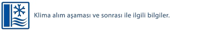 Klima Alım ve Montaj Süreci