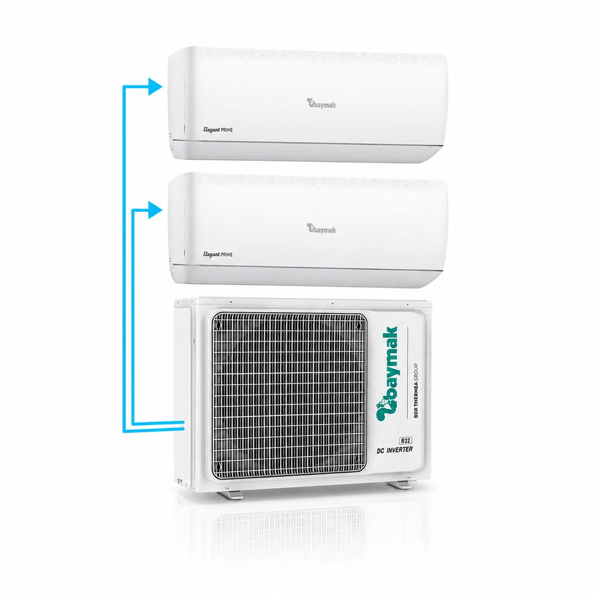 BAYMAK ELEGANT PRIME MULTI DUVAR TİPİ SPLİT KLİMA, İÇ ÜNİTE