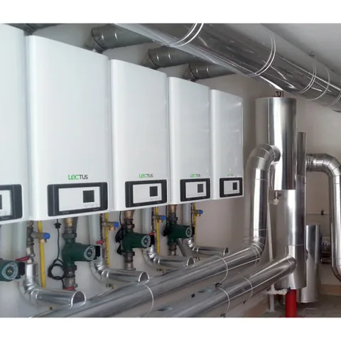 Baymak Lectus 90 Kw Duvar Tipi Yoğuşmalı Kazan 76.970 Kcal/H - Pompa Dahil