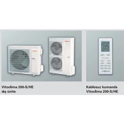 Viessmann Vitoclima 100-S Pro 4 Yön Kaset Tipi Inverter Split Klima 48.000 Btu/H ( Montaj Hariç)